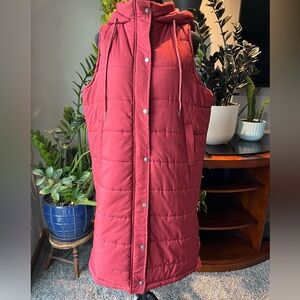 Women’s Winter Warm Hooded Puffer Vest